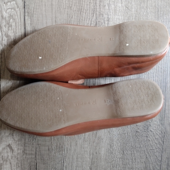 Birdies Starling Leather Loafers Flats Size 11 Brown Carmel Womens - Picture 10 of 14